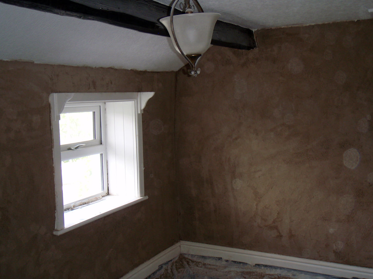 Lime Plastering Cottage Foulridge UK Restoration Services