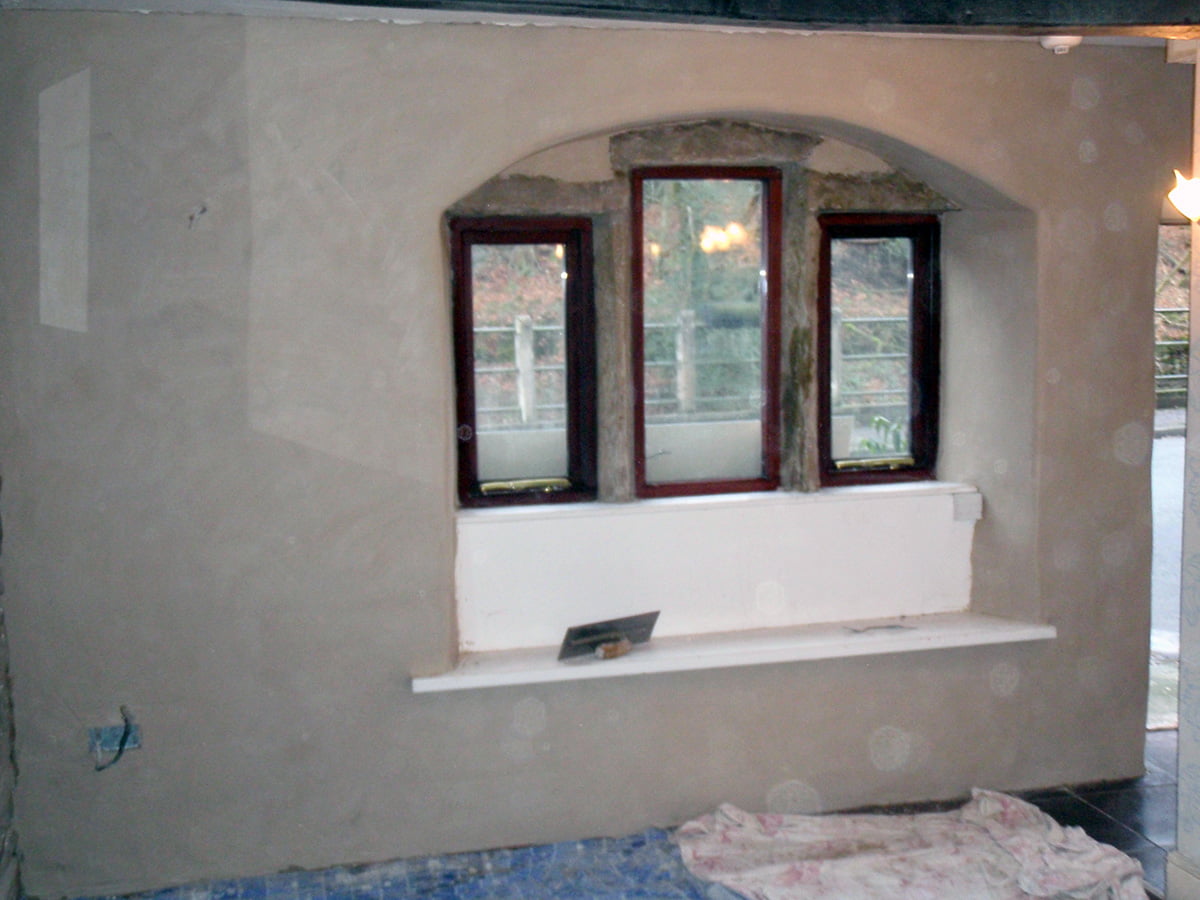 Lime Plastering, Roughlee Lancashire UK Restoration Services