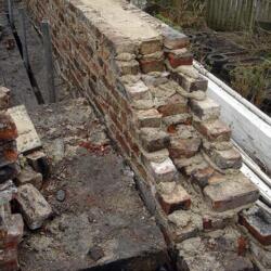 Townley Hall Listed Wall Restoration