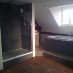 bank farm oak frame restoration carden estate lime mortar plaster grouting
