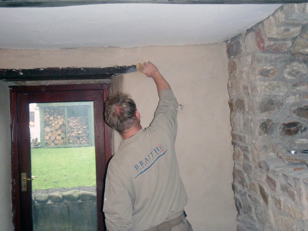 Lime Plastering, Roughlee Lancashire UK Restoration Services