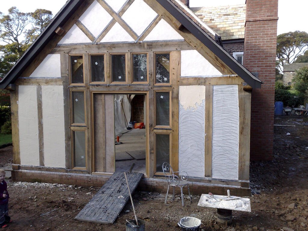 Oak Frame Building Wigan 1