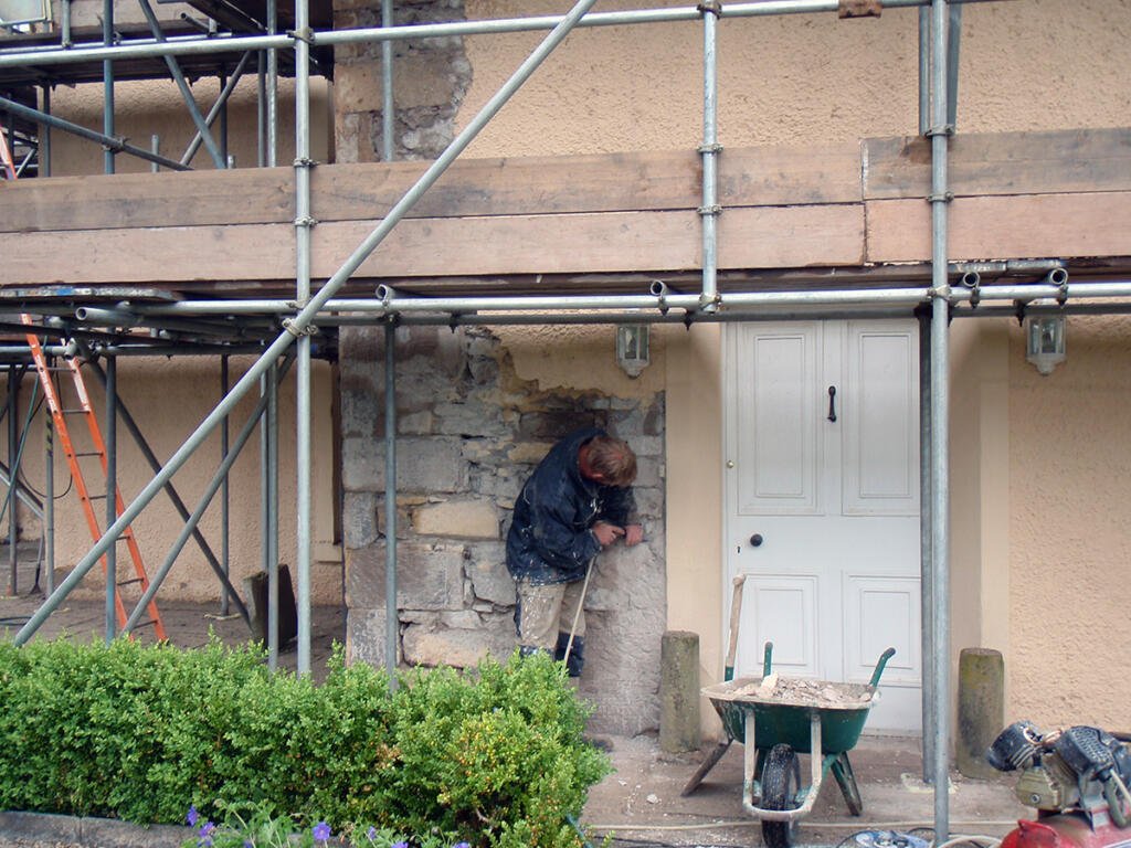 Lime Rendering Hesketh Hall UK Restoration Services