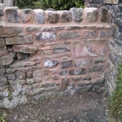 mitchells brewery restoration stone wall