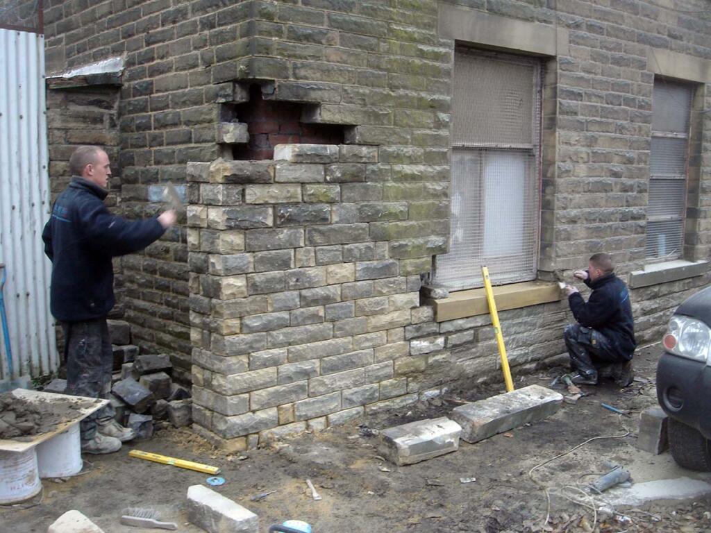rebuilding house corner burnley council 2