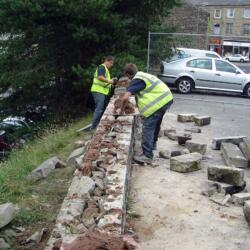 rossendale council wall building 1