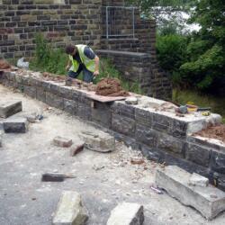 rossendale council wall building 2