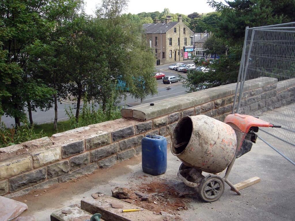 Stone Wall ReBuilding Rossendale UK Restoration Services