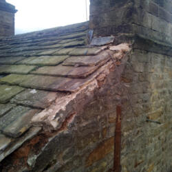 slate stone roof repairs barley 1