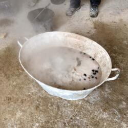 Hot lime training course scotland charlestown limekilns
