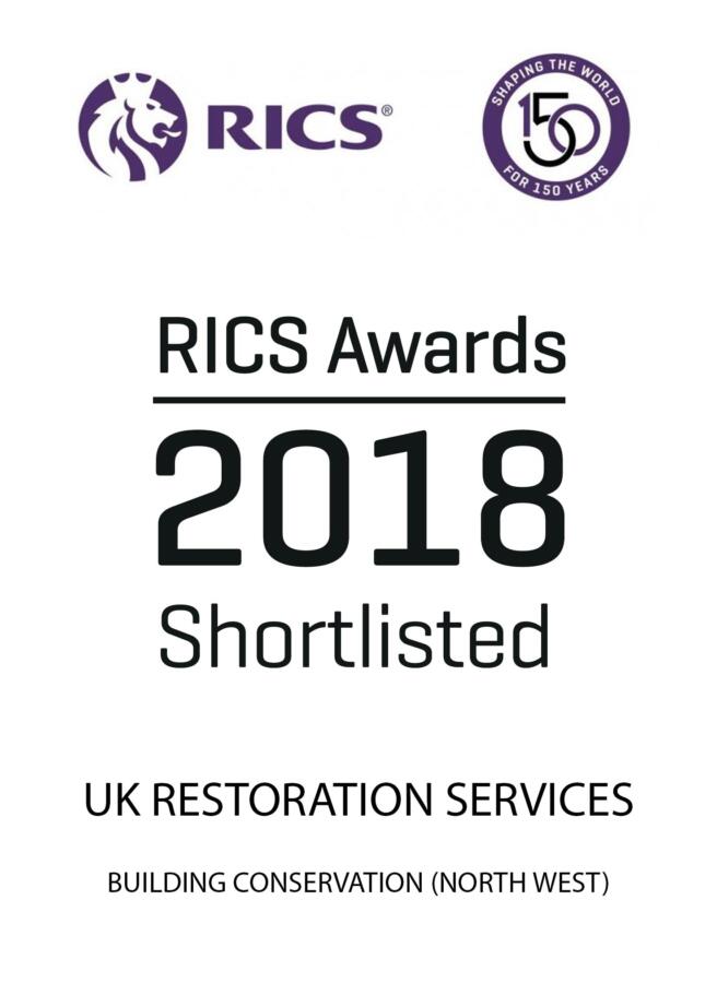 Rics 2018 Building conservation shortlisted