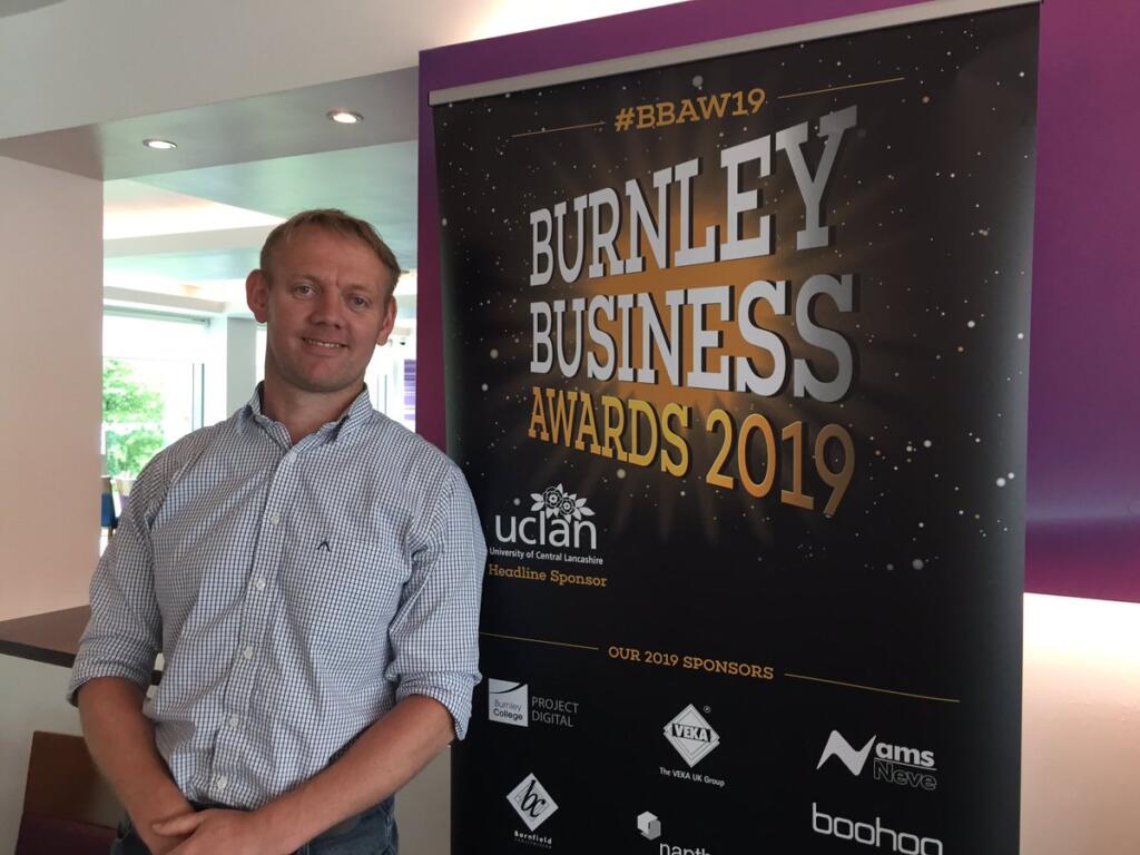Burnley Business Awards Phil Braithwaite