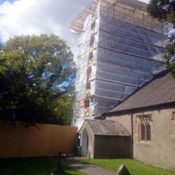 St Oswalds Church Grasmere Lime Mortar Render Harling Restoration