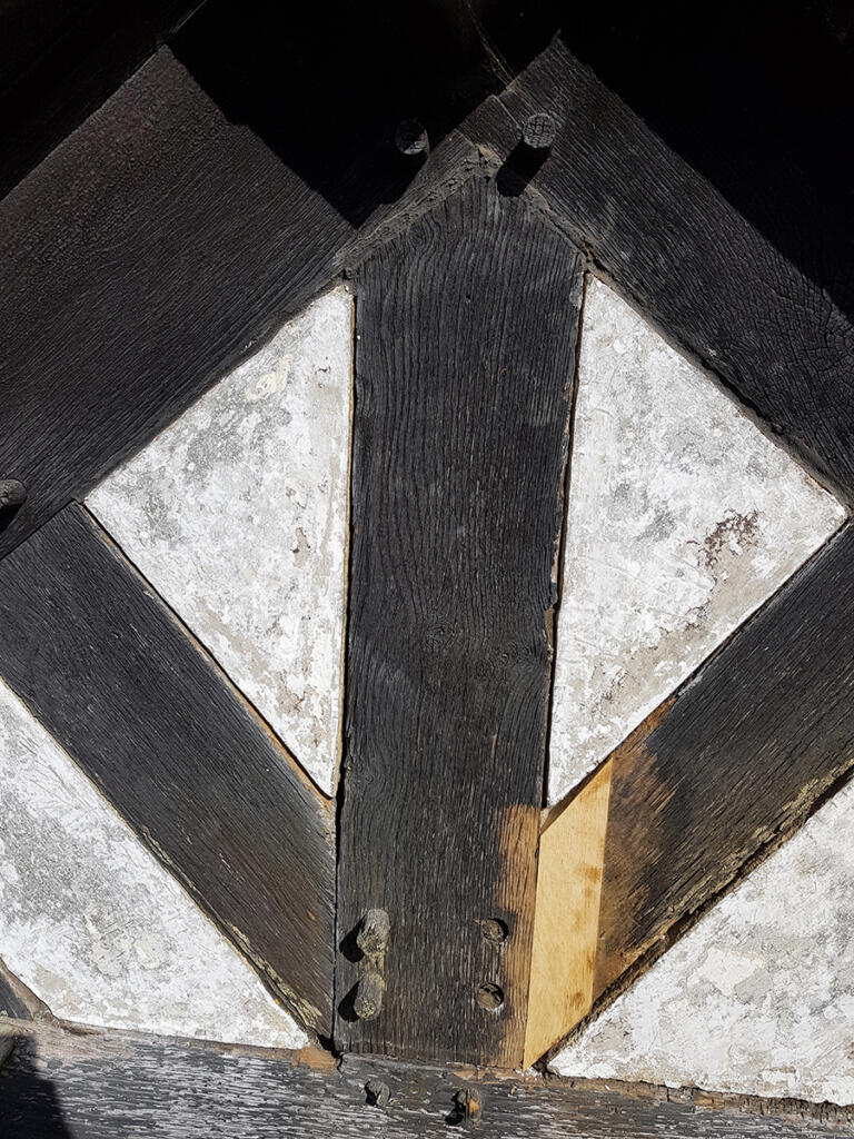 Infill Panel Repair Hall 'i 'th Wood Manor UK Restoration Services