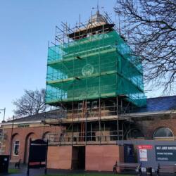 Market Hall Tower Lytham Doff Cleaning System