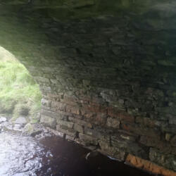 underside of grisedale beck bridge