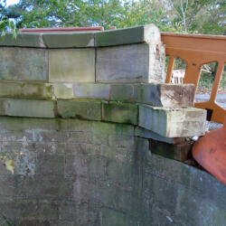 stone repairs required to walmsley bridge