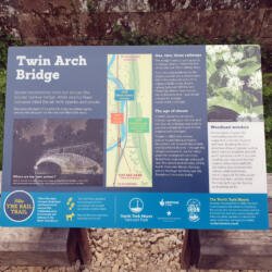 Twin Arch Bridge North Yorkshire