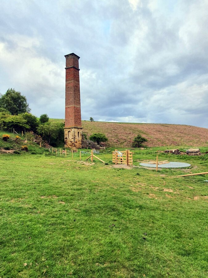 Warren Moor Mine Chimney
