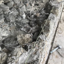 Stone Pins In The Gable Wall