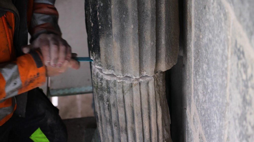 Stone column removal